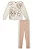 CONJUNTO BLUSA MANGA LONGA ALONGADA EM COTTON E LEGGING ESTAMPADOS INFANTI - Imagem 1