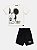 CONJUNTO T-SHIRT MANGA CURTA E BERMUDA EM MOLETINHO MICKEY YOUCCIE - Imagem 1