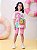 CONJUNTO BLUSA MANGA CURTA PEQUENA SEREIA E LEGGING MOMI - Imagem 3
