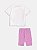 CONJUNTO BLUSA MANGA CURTA PEQUENA SEREIA E LEGGING MOMI - Imagem 2