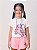 CONJUNTO BLUSA MANGA CURTA HELLO KITTY COM SHORT EM MOLETINHO MOMI - Imagem 4
