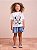 BLUSA MANGA CURTA ESTAMPA MINNIE SEREIA ANIMÊ - Imagem 3