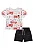 CONJUNTO CAMISETA MANGA CURTA EM MALHA COMFY E BERMUDA EM NYLON LUC.BOO - Imagem 1