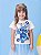 CONJUNTO BLUSA MANGA CURTA E SHORT SAIA EM TULE STITCH MOMI - Imagem 5