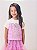 CONJUNTO BLUSA MANGA CURTA E SAIA EM TULE PRINCESAS DISNEY MOMI - Imagem 9