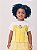 CONJUNTO BLUSA MANGA CURTA E SAIA EM TULE PRINCESAS DISNEY MOMI - Imagem 4