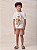 CONJUNTO T-SHIRT MANGA CURTA E BERMUDA EM LINHO WOODY TOY STORY YOUCCIE - Imagem 3