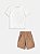 CONJUNTO T-SHIRT MANGA CURTA E BERMUDA EM LINHO WOODY TOY STORY YOUCCIE - Imagem 2