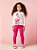 CONJUNTO BLUSA MANGA LONGA DAISY E DONALD COM LEGGING MOMI - Imagem 3
