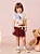 Conjunto Short Saia e Camiseta Pooh Momi - Imagem 4