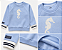 Blusa Infantil Moletom Onda Marinha Azul - Imagem 3