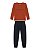 Conjunto Infantil Onda Marinha Moletom Inverno - Imagem 1