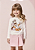 Conjunto Infantil Tico e Teco Blusa e Short Saia - Imagem 3