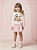 Conjunto Infantil Tico e Teco Blusa e Short Saia - Imagem 4