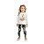 Conjunto Infantil Milon Inverno Coelhinho Floral - Imagem 4