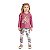 Conjunto Infantil Milon Inverno Coelhinho Floral - Imagem 9