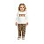 Conjunto Infantil Milon Coelhinho Floral Inverno - Imagem 4