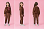 Conjunto Mon Sucré Plush Marrom Inverno 2026 - Imagem 4