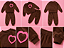 Conjunto Mon Sucré Plush Marrom Inverno 2026 - Imagem 3