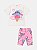 Conjunto Infantil Momi Stitch Camiseta e Bermuda - Imagem 1