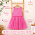 Vestido Infantil Rosa com Tule Babados - Imagem 6