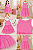 Vestido Infantil Rosa com Tule Babados - Imagem 4