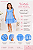 Vestido Infantil Mon Sucré Azul com Tule - Imagem 8