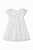 Vestido Infantil Mon Sucré Branco Tule e Laço - Imagem 3