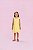 Vestido Infantil Mon Sucré Amarelo com Tule - Imagem 1