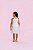Vestido Infantil Branco Tule em Camadas - Imagem 2