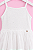 Vestido Infantil Branco Tule em Camadas - Imagem 6