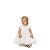 Vestido Branco Bebê Tule Renda com Calcinha - Imagem 3