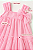 Vestido Infantil Rosa com Babados em Tule - Imagem 6