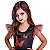 Fantasia Vestido Halloween Morcegos Vermelho - Imagem 2