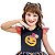 Fantasia Vestido Infantil Halloween Abóbora Festa Cosplay - Imagem 2