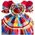 Vestido Junino Infantil Colorido - Imagem 2