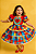 Vestido Junino Infantil Colorido - Imagem 4
