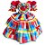 Vestido Junino Infantil Colorido - Imagem 1