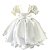 Vestido Infantil Branco com Renda - Imagem 3