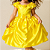 Vestido Infantil Princesa Bela e a Fera Amarelo - Imagem 2