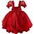 Vestido Vermelho com Renda - Imagem 2