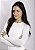 BLUSA SOFT MANGA LONGA CREAM - Imagem 1