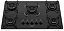 COOKTOP ITATIAIA ESS 5Q 127/220V PTO - Imagem 1