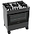 FOGAO GAS 5Q MONACO TOP GLASS INOX 20 - Imagem 2
