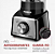 Liquidificador Mondial Turbo Preto/Inox L-1000 Bi 127V/60Hz - Imagem 7