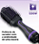 Escova Secadora Mondial Giratoria 1200W Es-08 Black/Purple12 - Imagem 3