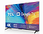 Tv 55P Tcl 4K Google Tv Wifi Comando De Voz 55P635 - Imagem 3