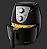 Fritadeira Air Fryer Mondial 3,6L Pto/Inox Af-36-Bi 127V/60Hz - Imagem 3