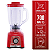 Liquidificador Arno Power Mix Vermelho Limpa Facil 700W 15Vel 2720017 - Imagem 3