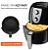 Fritadeira Air Fryer Mondial 3,2L 1500W Af-34 73034-01 Preto - Imagem 2